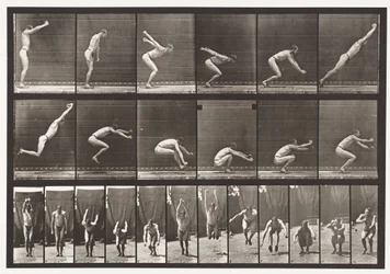 Tafel 163. Springen; Weitsprung, 1872-1885