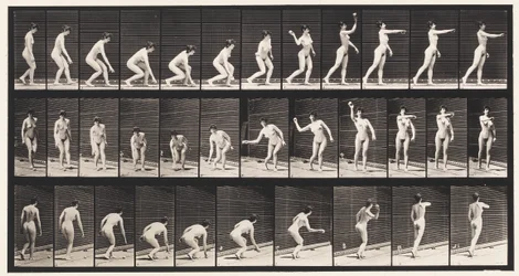 Tafel 303. Einen Ball aufheben und werfen, 1872-1885
