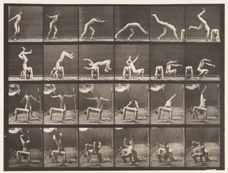 Tafel 364. Handstand über den Rücken eines Mannes