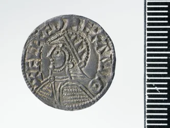Penny von Æthelred II, Londoner Münze, 978 (Silber)
