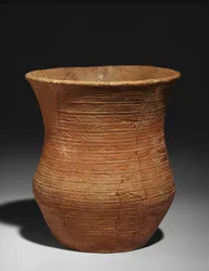 Glockenbecher aus einem Grab in Radley, Barrow Hills, ca. 2500-2150 v. Chr. (Ton)