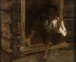 Schwarzer Junge, ca. 1860-61