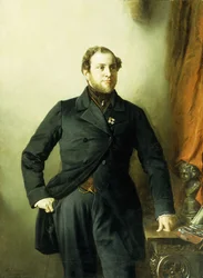 Porträt von Dr., 1853