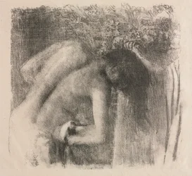 Nach dem Bad große Version, 1891-1892
