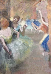 Ballettszene, ca. 1885