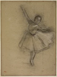 Tänzerin, die sich dreht, ca. 1876