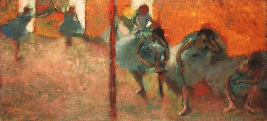 Tänzer im Studio, 1900-05