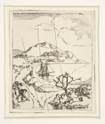 Griechische Landschaft oder Der Ankerplatz