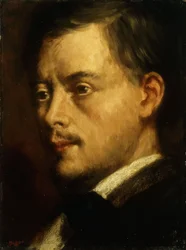 Kopf eines Mannes, ca. 1864