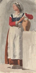 Italienische Frau, ca. 1856-57