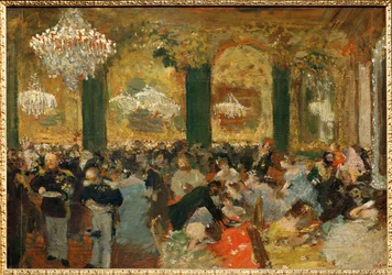 Das Abendessen beim Ball