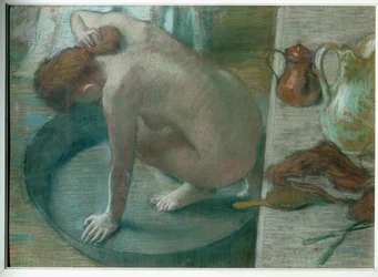 Le tub (Frau in ihrer Badewanne)