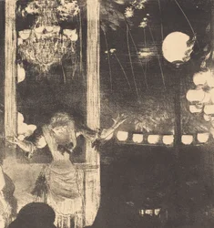 Mademoiselle Becat im Cafe des Ambassadeurs, ca. 1877