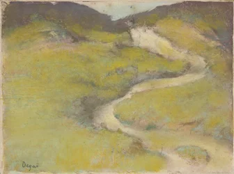 Pfad in einem Feld, 1890