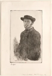 [Porträt von Degas]