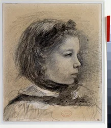 Porträt von Giulia Bellelli, Studie für „Die Familie Bellelli“