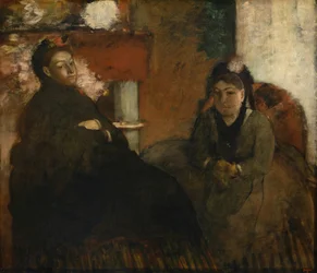Porträt von Mme. Lisle und Mme Loubens