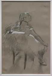 Sitzende Tänzerin (Nelly Frankly)