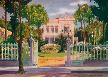 Residenz von Graf Paulo de Frontin, Petropolis, 1914