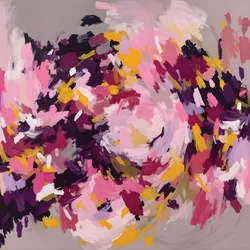 Bunter Abstrakter Wirbel