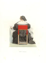 Französische Frau