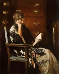 Mary beim Lesen