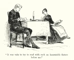 Illustration für Jane Eyre von Charlotte Bronte