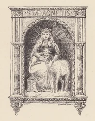 Illustration für Die Nacht von St. Agnes von John Keats