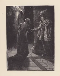 Illustration zu Die Nacht von St. Agnes von John Keats