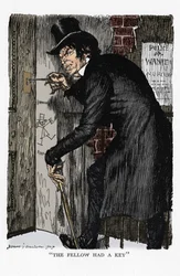 Szene aus „Der seltsame Fall des Dr. Jekyll und Mr. Hyde“ von Robert Louis Stevenson, 1927