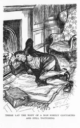Szene aus Der seltsame Fall des Dr. Jekyll und Mr. Hyde von Robert Louis Stevenson, 1927