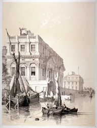 Das Royal Naval Hospital, Greenwich, London
