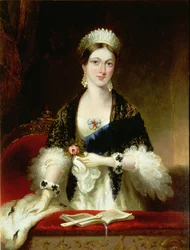 Königin Victoria (1819-1901) in der Oper