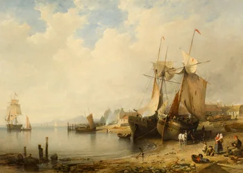 Ebbe: Dundee von Broughty Ferry