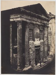 Fassade, Tempel des Augustus und der Livia, Vienne
