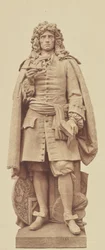 ["Mignard", Statue von Jean Baptiste Joseph de Bay, Dekoration des Louvre, Paris]