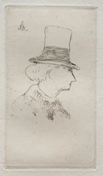 Baudelaire im Profil