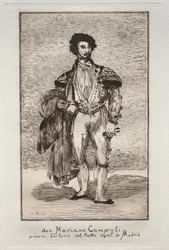 Der Tänzer Don Mariano Camprubi