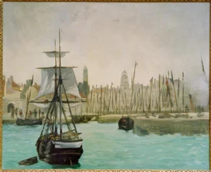 Der Hafen von Calais