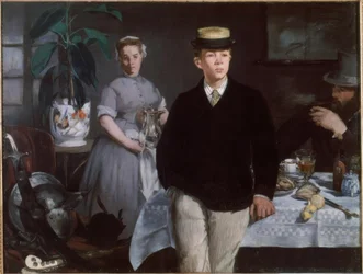 Das Frühstück im Atelier