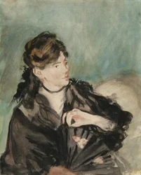 Porträt von Berthe Morisot, 1873-74