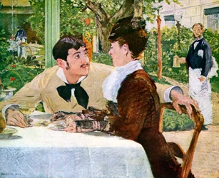 Der Garten von Pere Lathuille, 1879, 1938