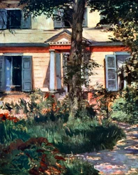 Das Haus in Rueil, 1882 1926.