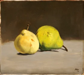 Zwei Birnen, 1864