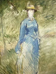 Junge Frau im Grünen, 1882