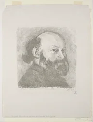 Porträt von Cézanne