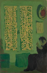Das grüne Interieur, 1891