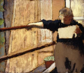 Lesende Frau