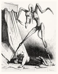 Illustration für Le Diable Amoureux, 1845
