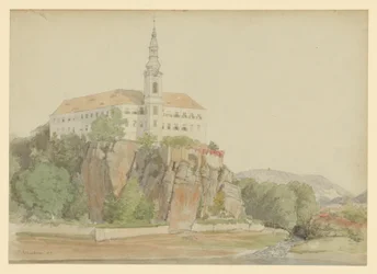 Schloss am Fluss (Donau?)